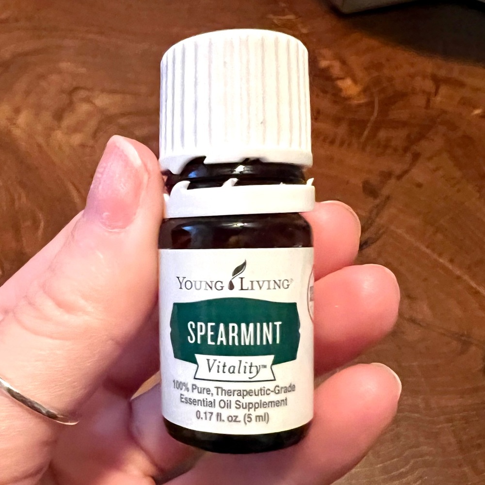5ml bottle of Spearmint Vitality Young Living Essential Oil